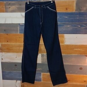 Vintage Bill Blass High-rise Jeans 70s hippie western